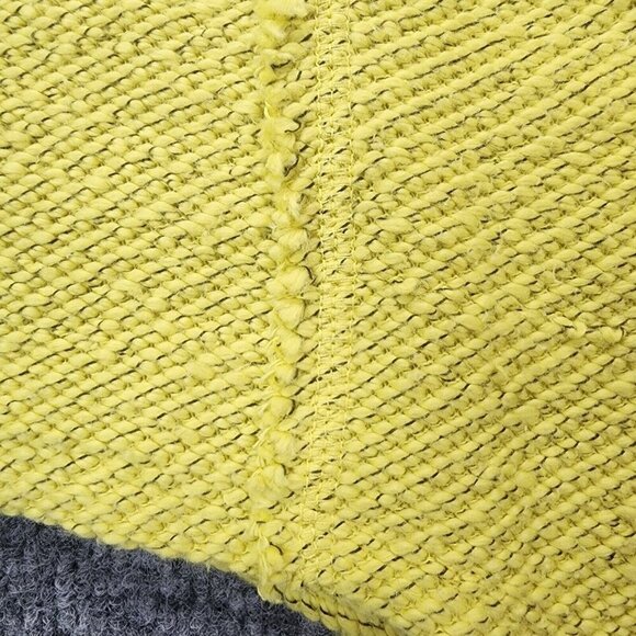 Soft Surroundings Yellow Cowl Neck Textured Breakwater Tunic Sweater PS - Picture 4 of 14